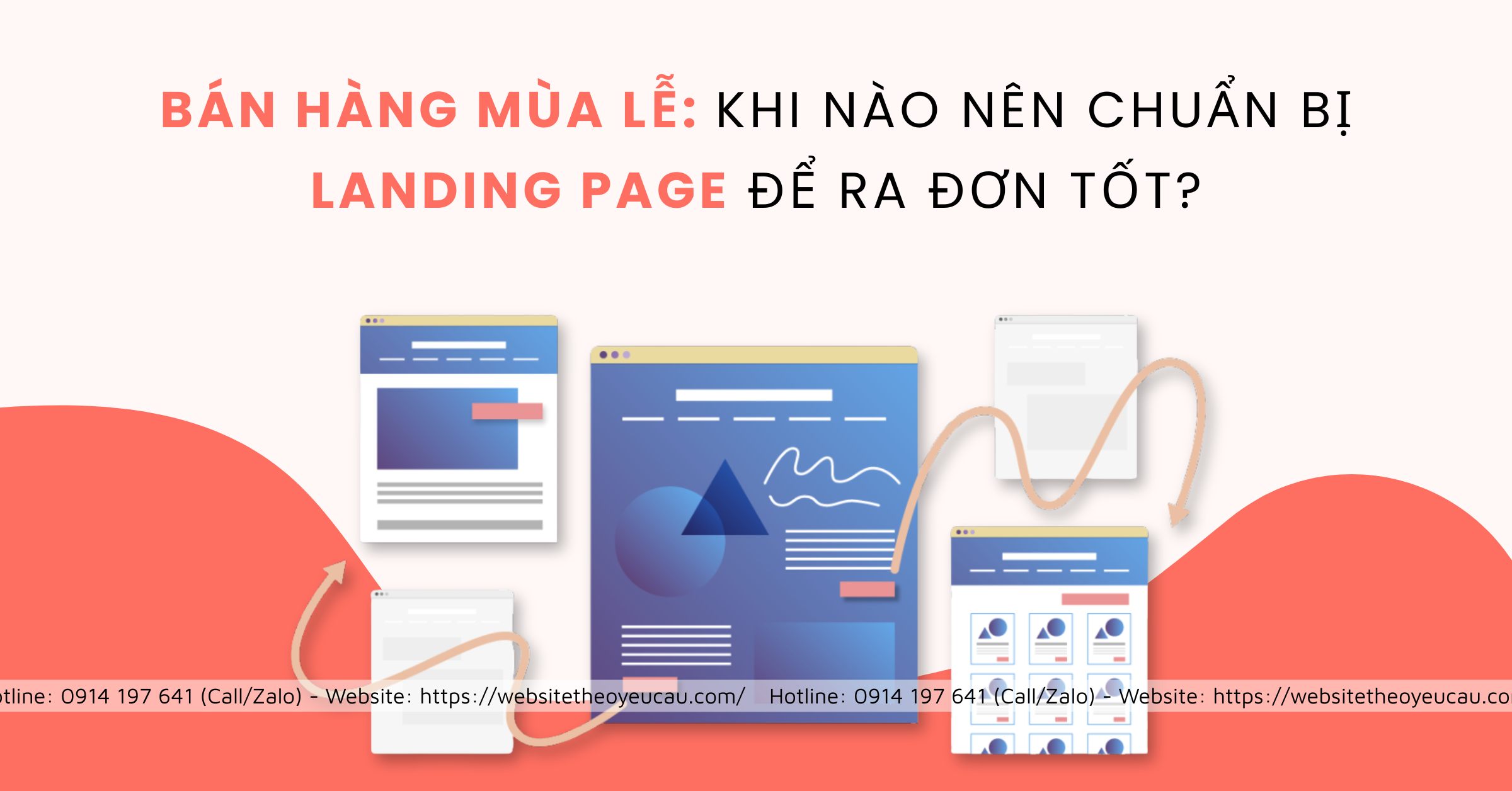 Bán hàng mùa lễ: Khi nào nên chuẩn bị landing page để ra đơn tốt?