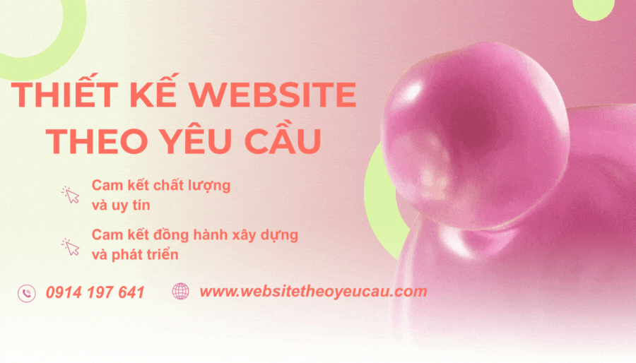 DV Thiết kế Website theo yêu cầu VDesign