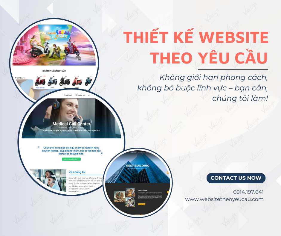 Liên hệ ngay với VDesign