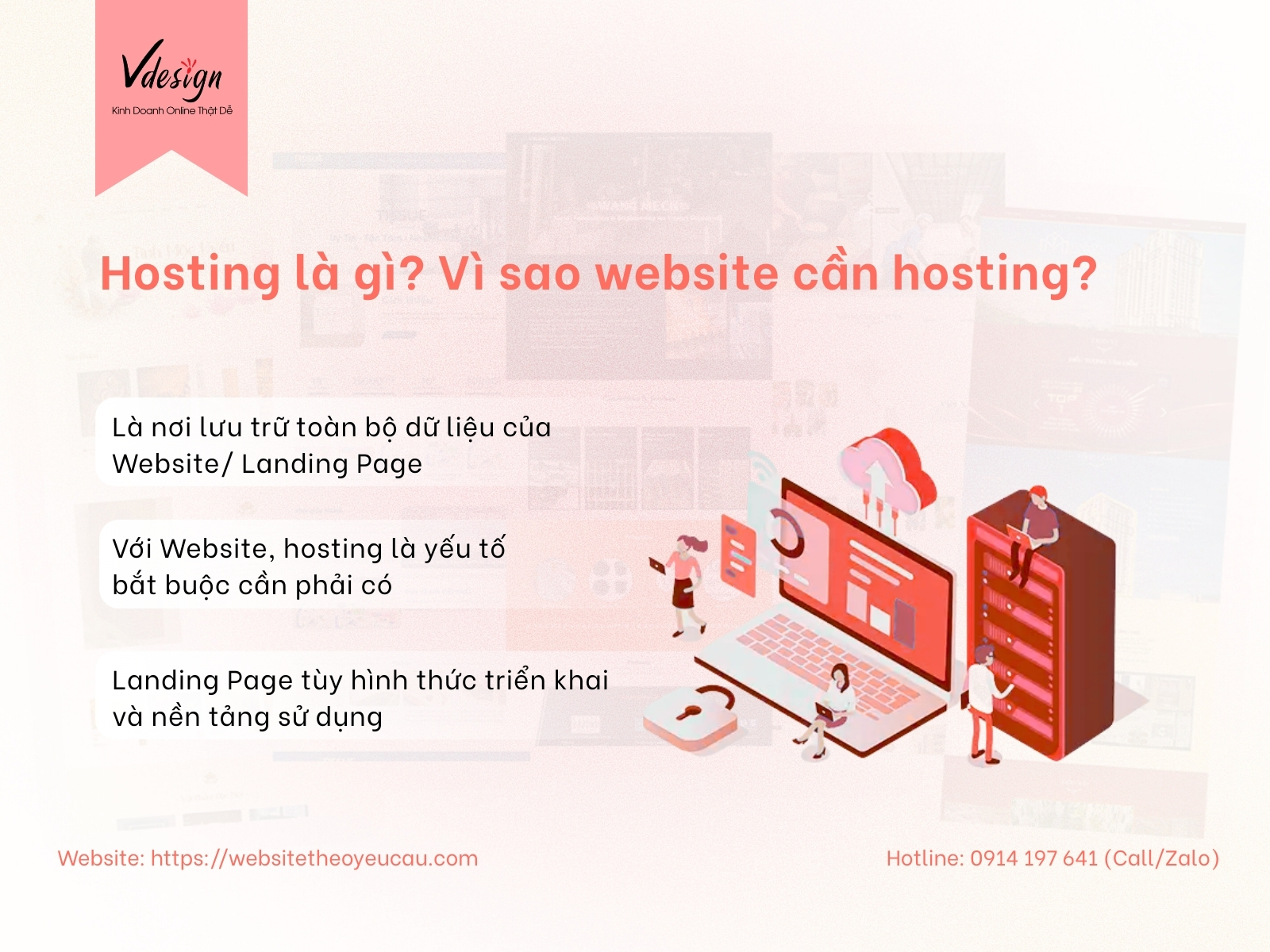 Hosting là gì? Vì sao website cần hosting?