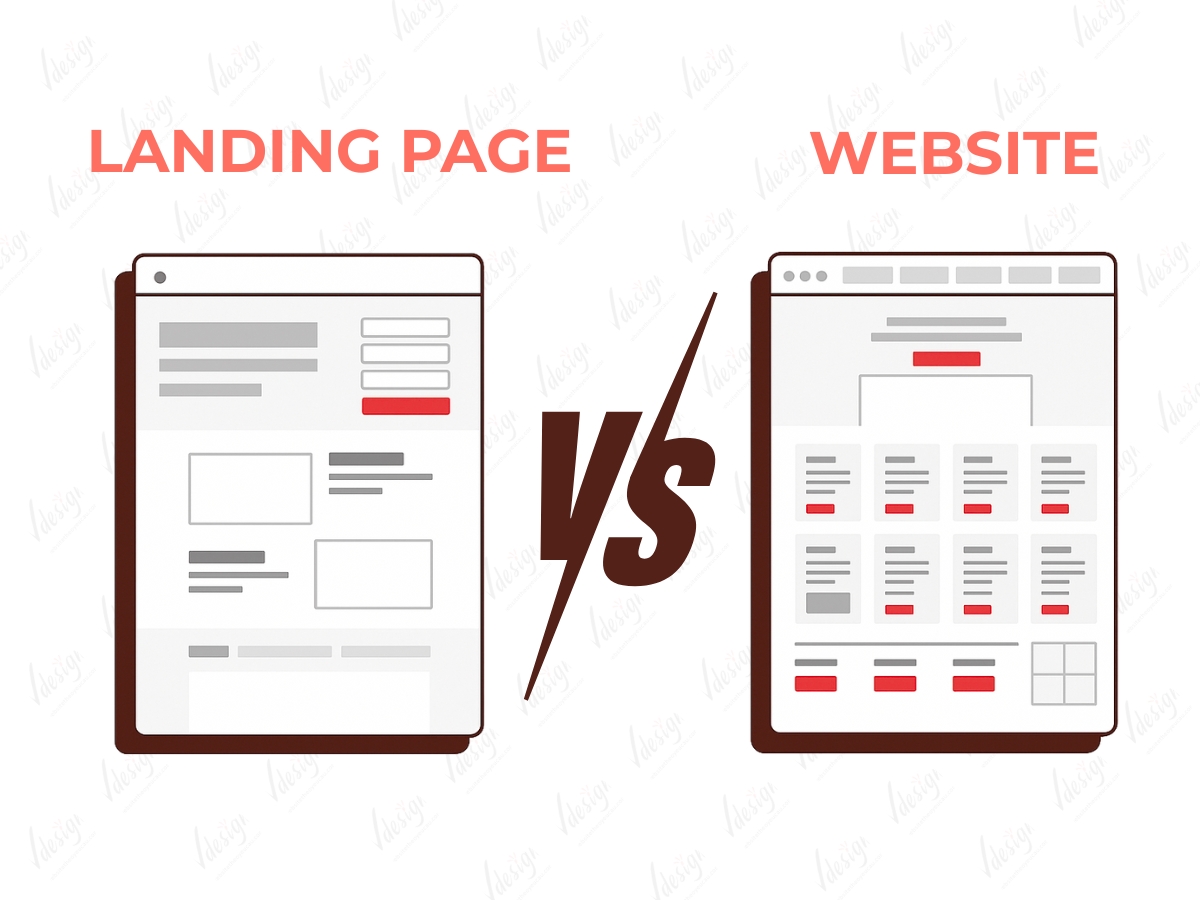 Landing page là gì? Khác gì với Website