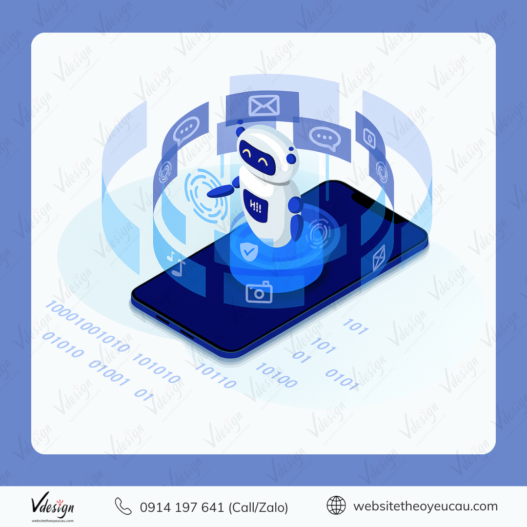 Không chỉ vậy website sử dụng Chatbox và Trợ lý Ảo sẽ giúp bạn xây dựng kịch bản CSKH thông minh