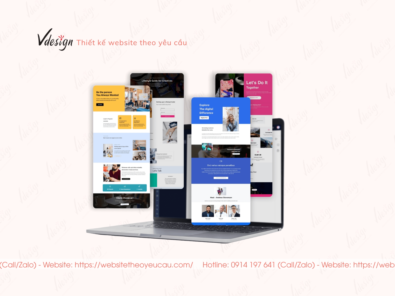 Mô hình Performance Landing Page dẫn dắt người dùng theo hành trình chuyển đổi rõ ràng.