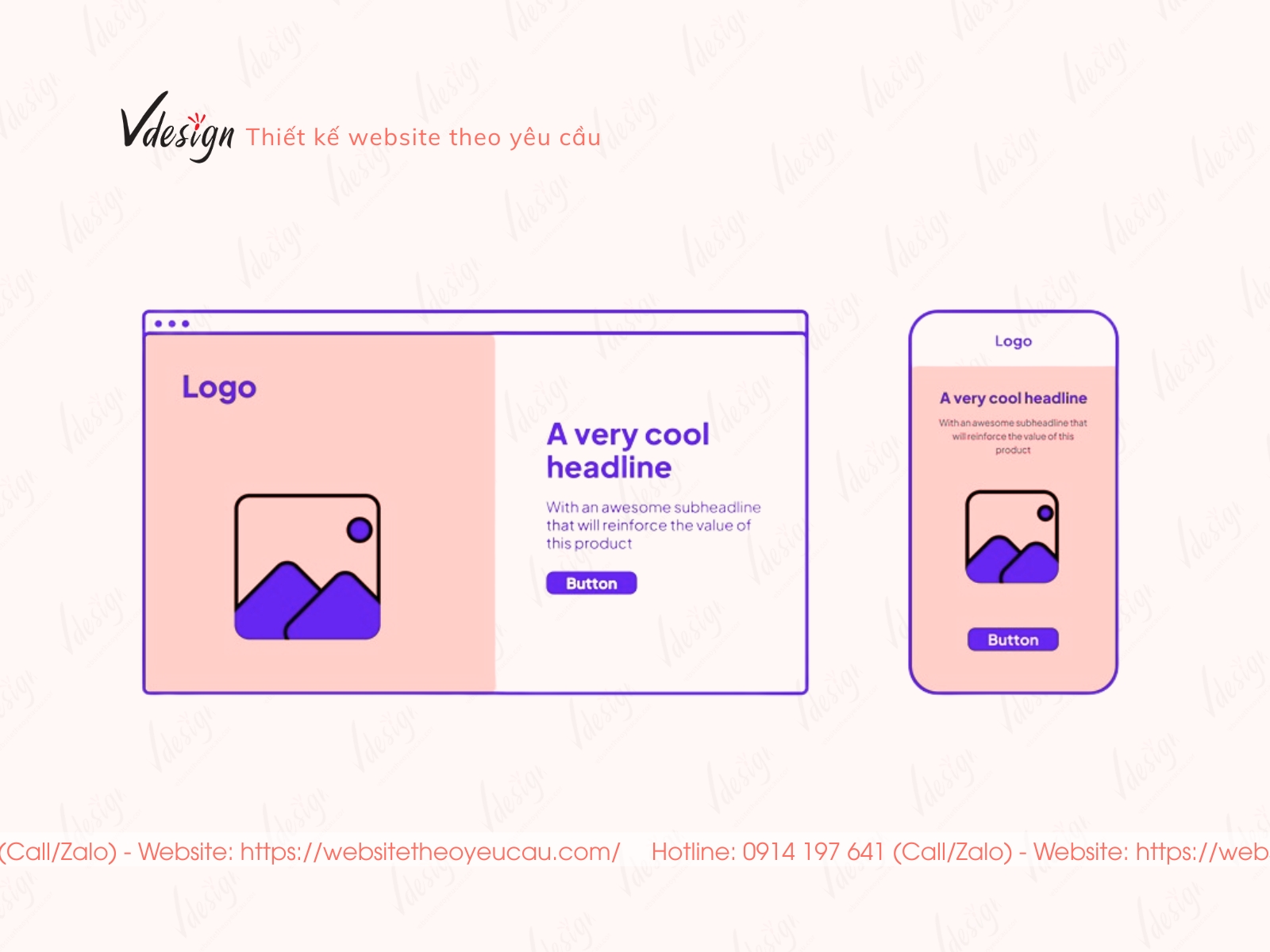 Hero Section dẫn dắt người dùng bằng tiêu đề rõ ràng và nút CTA dễ nhìn.