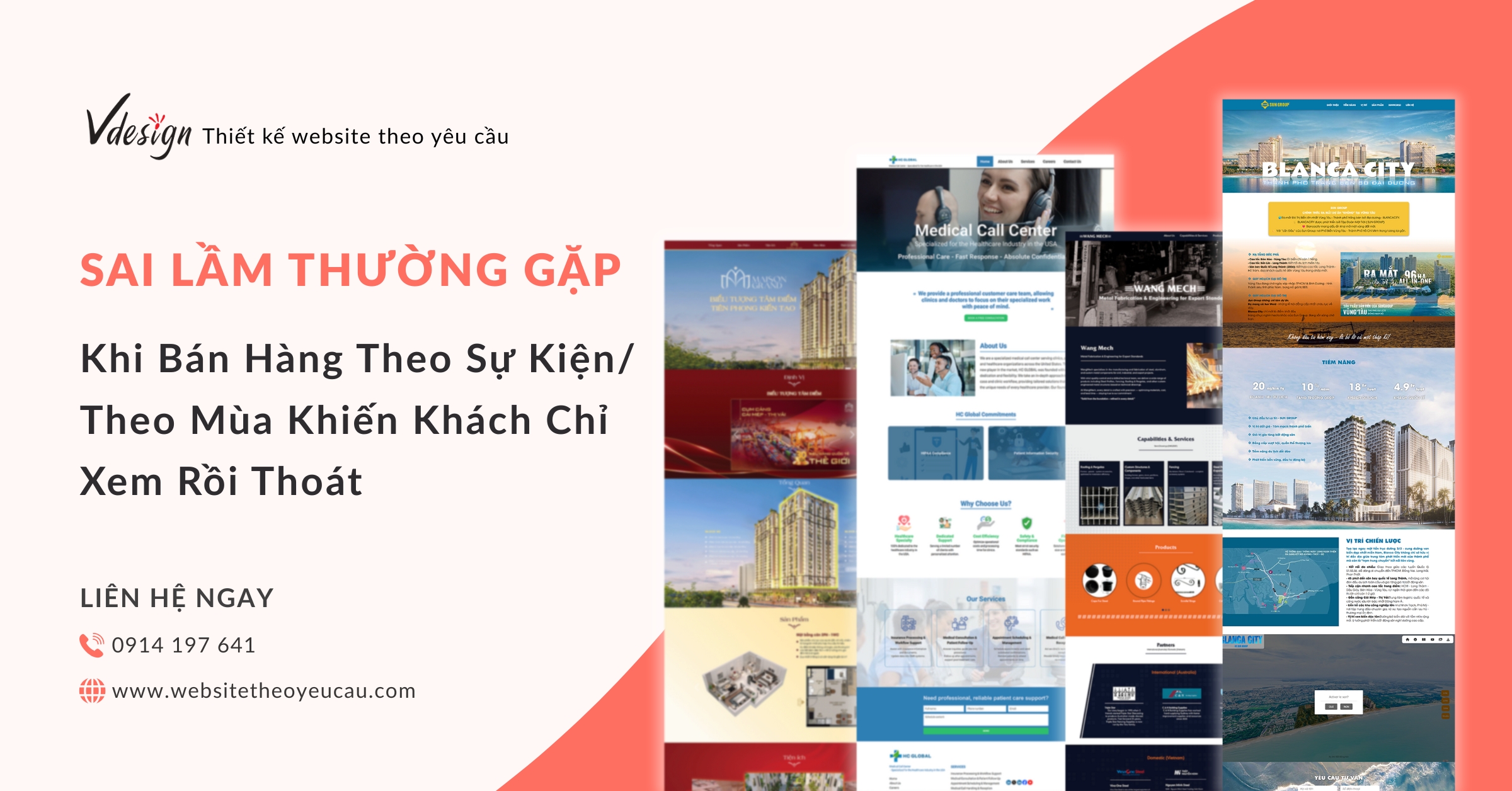 Sai lầm thường gặp khi bán hàng theo sự kiện khiến khách chỉ xem rồi thoát
