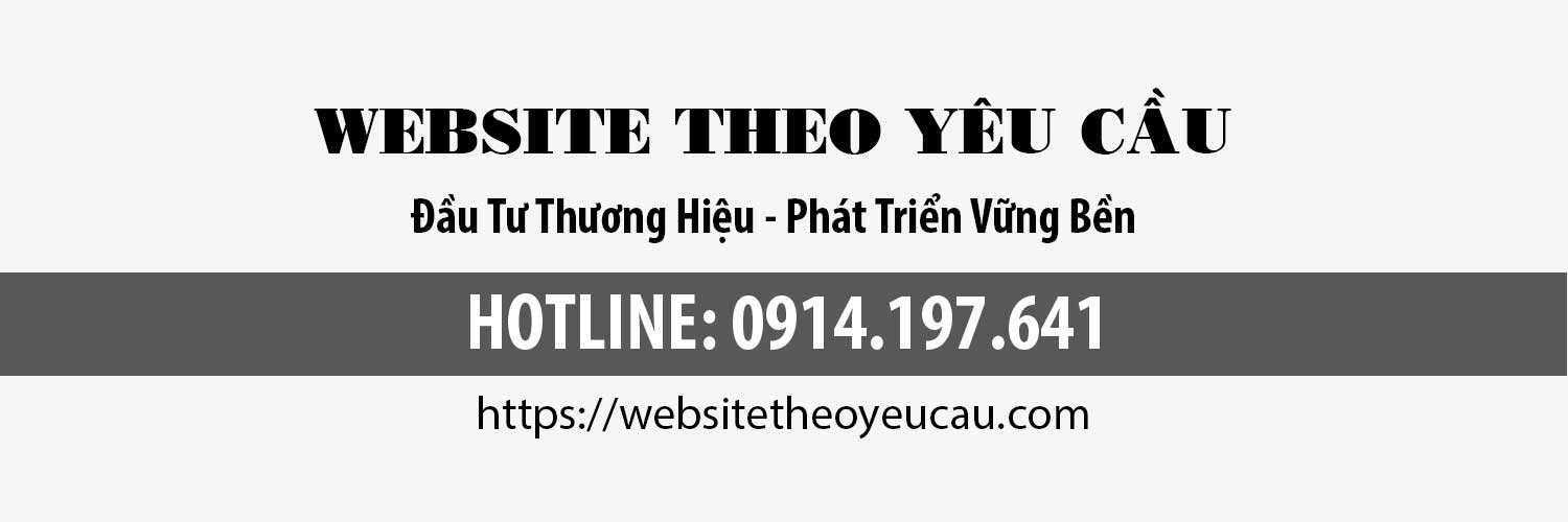 Dịch vụ thiết kế website theo yêu cầu tại cần thơ