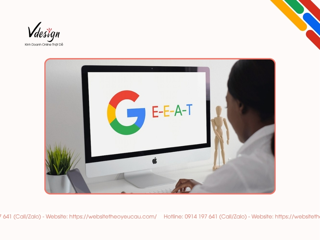 Thiết kế website chuẩn UX/UI giúp xây dựng E-E-A-T, nâng cao trải nghiệm người dùng và tăng độ uy tín cho doanh nghiệp.