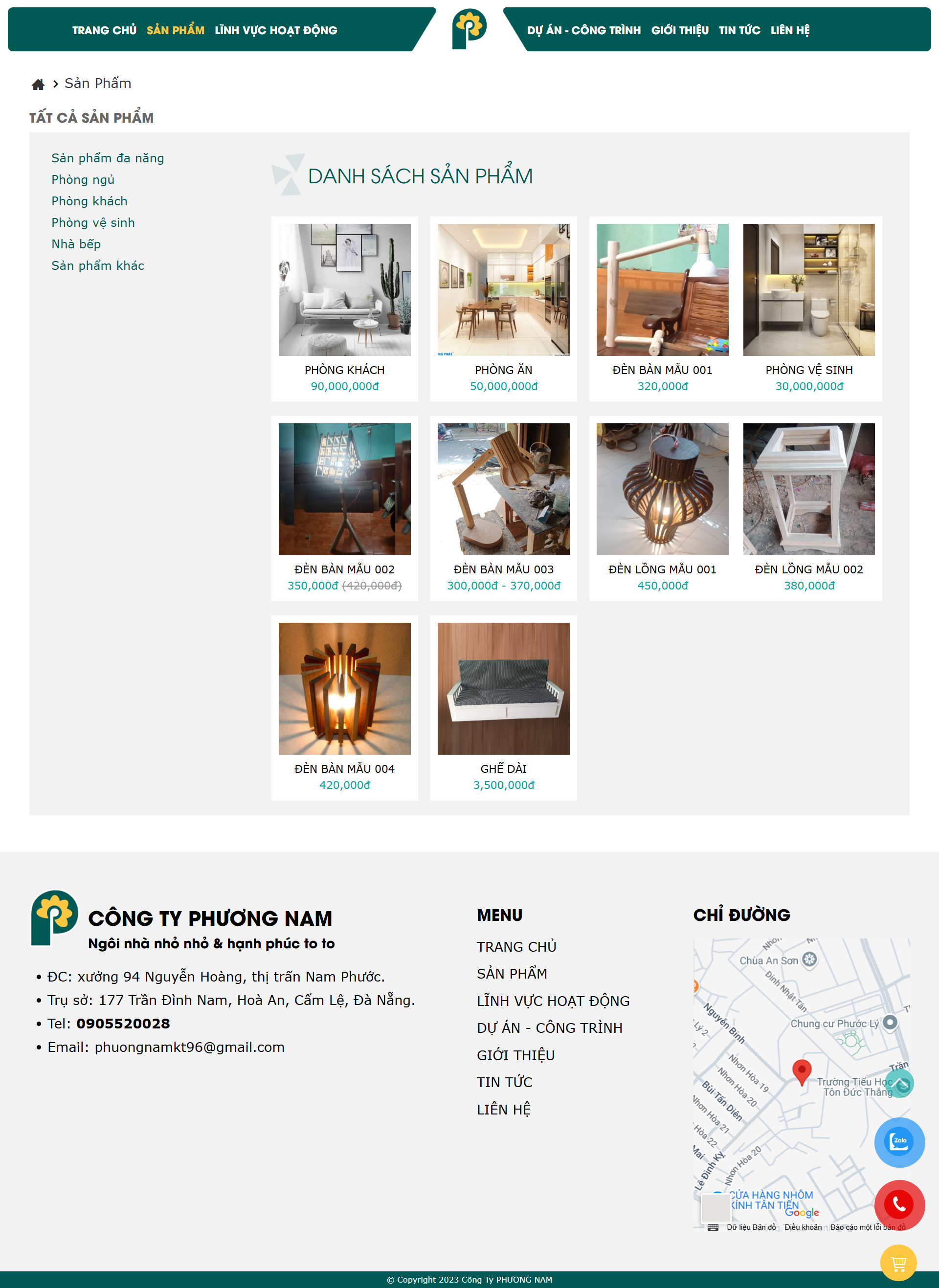 Dự án Công ty Phương Nam