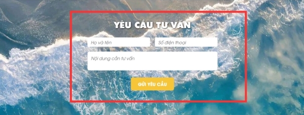 Form liên hệ rõ ràng