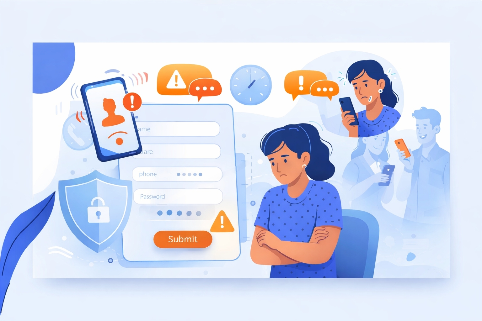 Nỗi lo bị làm phiền sau khi để lại số điện thoại hoặc email khiến nhiều khách hàng dù quan tâm vẫn do dự trước khi gửi form liên hệ.