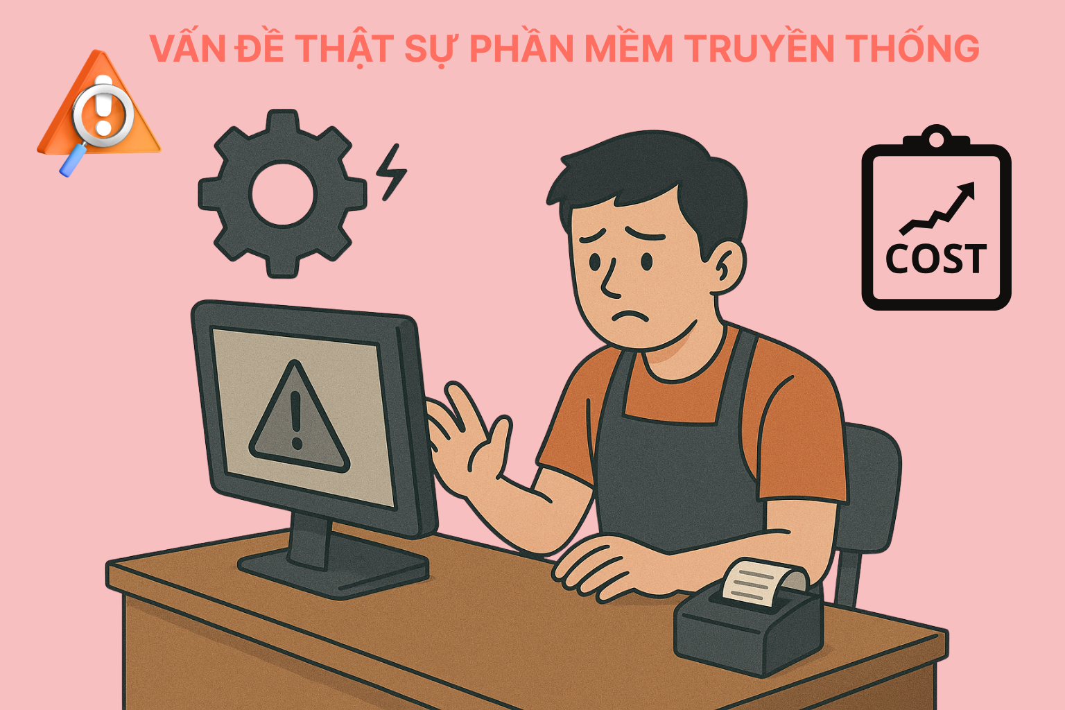 Vấn đề thật sự của phần mềm truyền thống