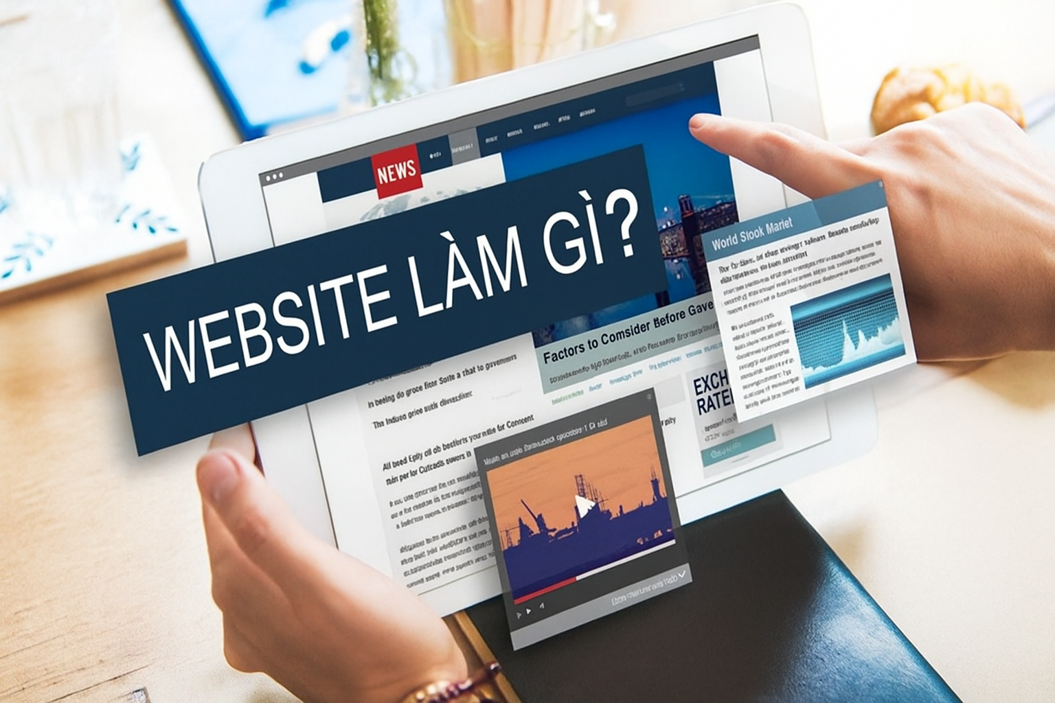Mọi trải nghiệm ở thực tế điều được thực hiện hóa trên nền tảng website