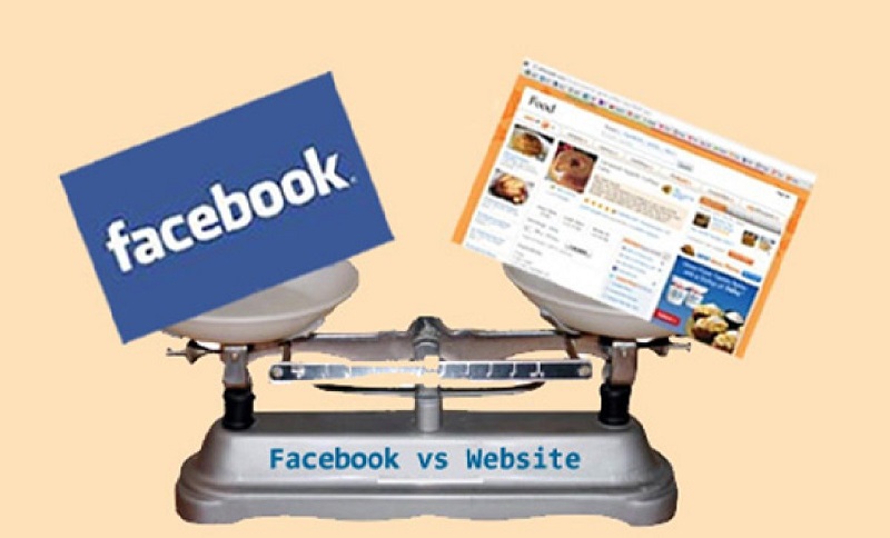 Website và Facebook, nên chọn nền tảng nào?