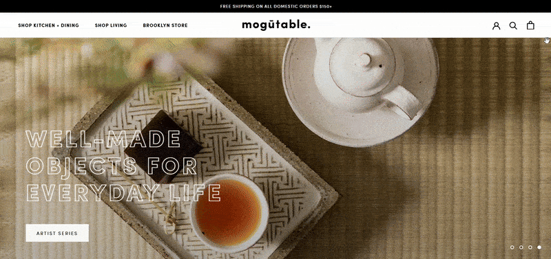 Website tối giản nhưng tối ưu chức năng