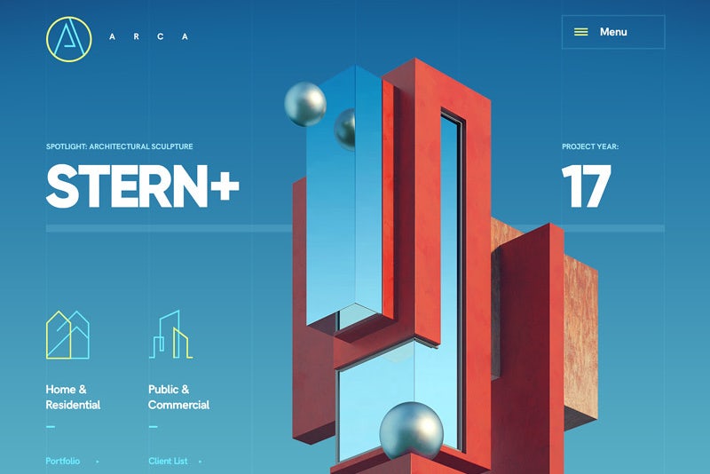 Xu hướng thiết kế website với điều hướng tối giản