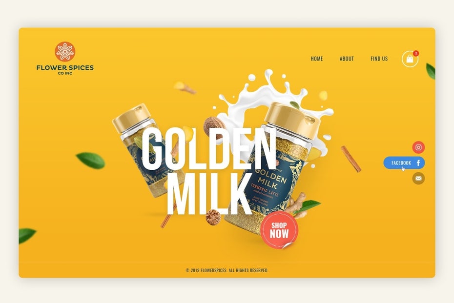 Xu hướng thiết kế website với bóng mềm và các lớp nổi