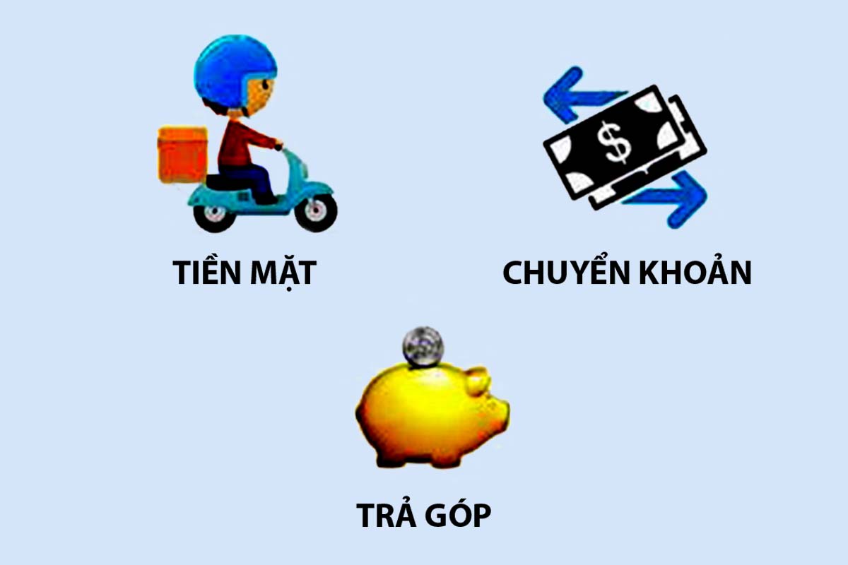 Hình thức thanh toán tại Website Theo Yêu Cầu