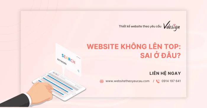 Website không lên top: sai ở đâu?