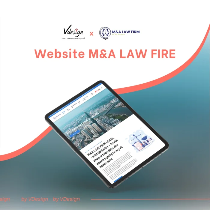 Dự Án Website M&A LAW FIRM