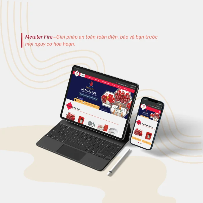 Dự Án Website PCCC METALER FIRE